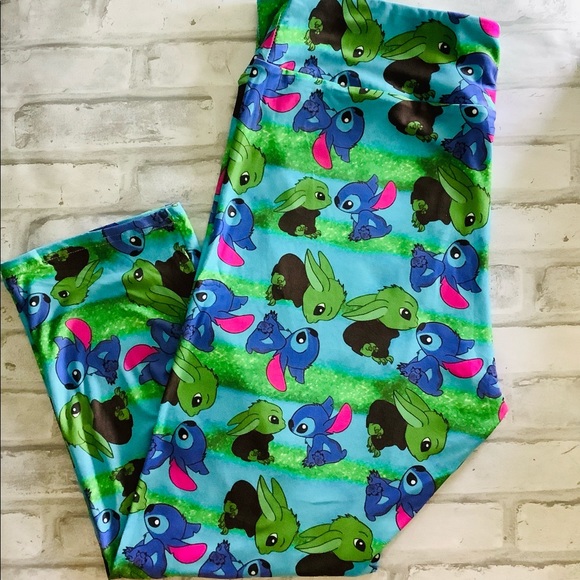 Disney’s Stitch Yoda Leggings - Picture 1 of 5